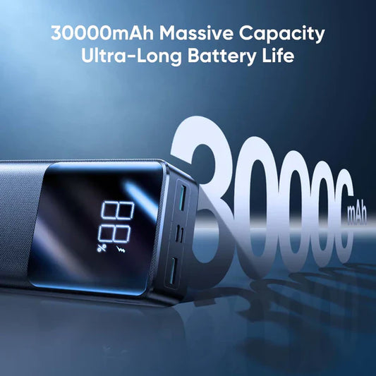 POWERBANK WITH DIGITAL DISPLAY 30000MAH 22.5W