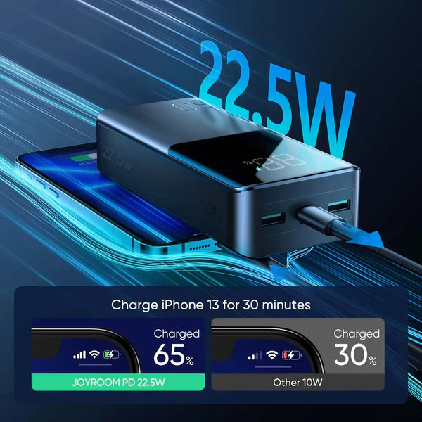 POWERBANK WITH DIGITAL DISPLAY 30000MAH 22.5W