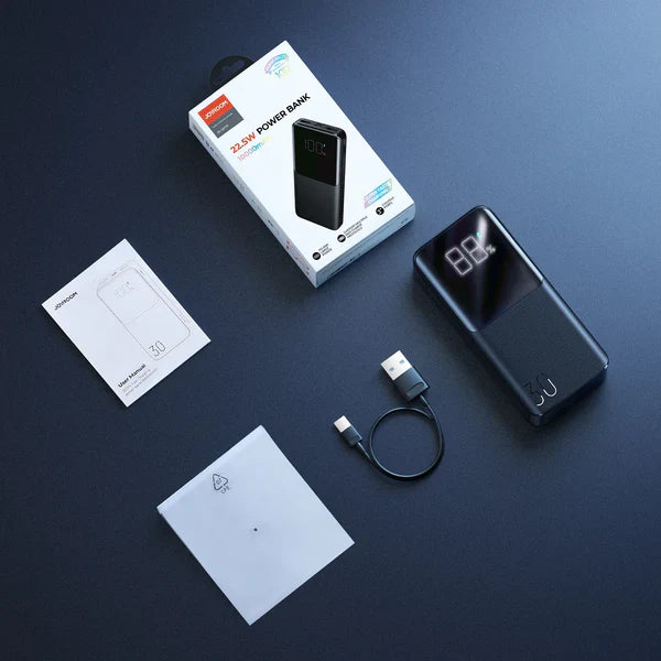 POWERBANK WITH DIGITAL DISPLAY 30000MAH 22.5W